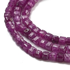 Natural Ruby Beads Strands&nbsp;G-H042-B35-01