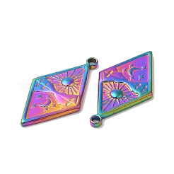Ion Plating(IP) 304 Stainless Steel Pendants&nbsp;STAS-L020-038RC