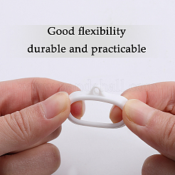 60Pcs Silicone Pendant&nbsp;SIL-GF0001-40B