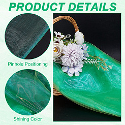 Polyester Organza Fabric&nbsp;DIY-WH0622-049B