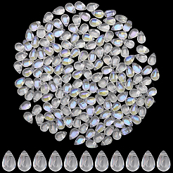 200Pcs Transparent Spray Painted Glass Charms&nbsp;GLAA-SP0001-56