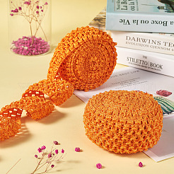 2 Rolls 2 Sizes Polyester Elastic Ribbon&nbsp;EW-TA0001-02G