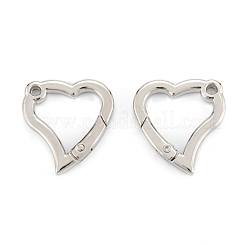 Zinc Alloy Spring Gate Rings&nbsp;X-PALLOY-L233-05A-P