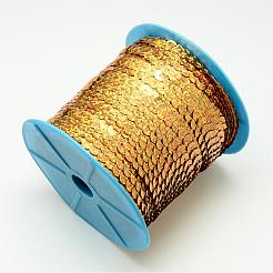Eco-Friendly Plastic Paillette Beads&nbsp;PVC-Q087-6mm-A50106