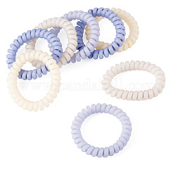 8Pcs 4 Colors Plastic Hair Accessories&nbsp;OHAR-TADJ0001-01