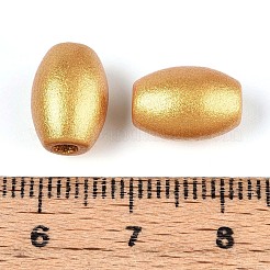 Spray Painted Schima Wood Beads&nbsp;WOOD-T032-30A-01