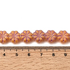 Painted Glass Beads Strands&nbsp;GLAA-Z021-17