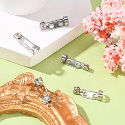 Tarnish Resistant 304 Stainless Steel Brooch Pin Back Bar Findings&nbsp;STAS-J011-09B