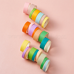 12 Colors DIY Scrapbook Decorative Adhesive Tapes&nbsp;DIY-TA0002-40