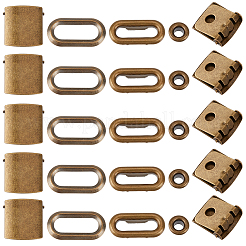 36Sets Iron Baseball Hat Cap Buckle Strap Clasp Clip Kit&nbsp;IFIN-CY0001-02