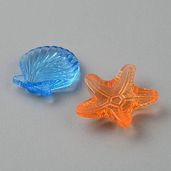 Transparent Acrylic Beads&nbsp;OACR-WH0032-16A