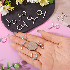 10Pcs 2 Styles Brass Toggle Clasps&nbsp;FIND-TA0008-44A