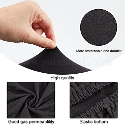 Fiber Stretch Round Bar Stool Covers&nbsp;AJEW-WH0307-33A