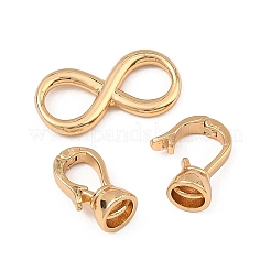 SHEGRACE Infinity Brass Fold Over Clasps&nbsp;XGRQ58917-791G-1