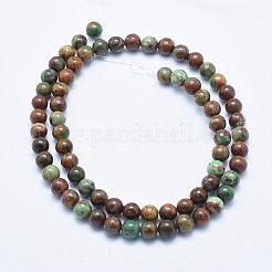 Natural Quartzose Jade Beads Strands&nbsp;G-E444-32-6mm