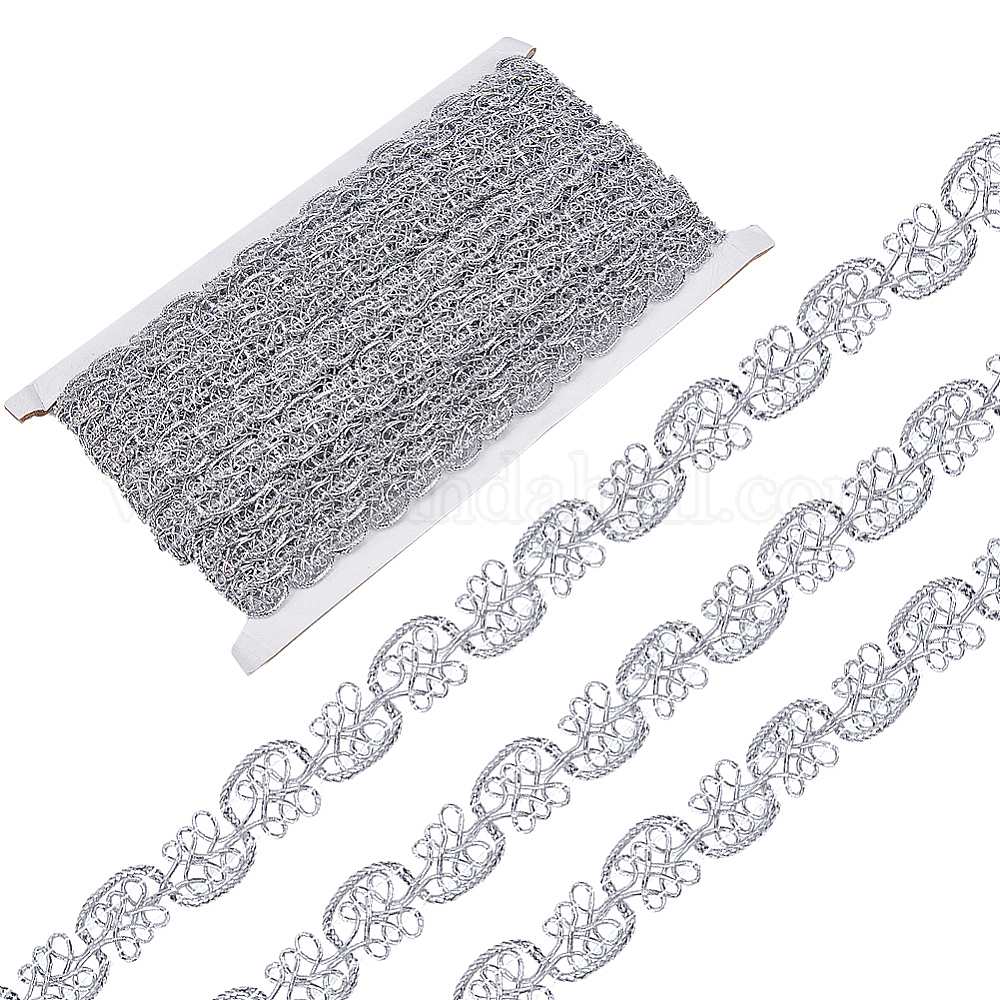 Yarn Mesh Ribbon Wholesale 13.5M Metallic Yarn Ribbons - Pandahall.com