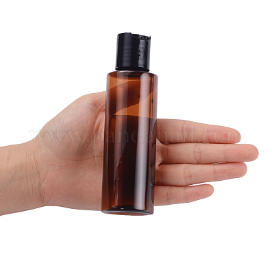 120ml Transparent PET Plastic Disc Top Cap Bottles&nbsp;MRMJ-WH0009-03A-120ml-1