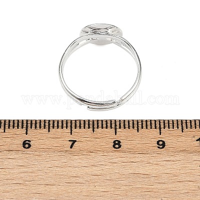 Brass Ring Components&nbsp;KK-C3044-10mm-S-1