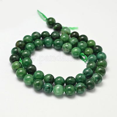  Natural African Jade Beads Strands&nbsp;G-K091-4mm-1