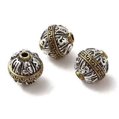 Tibetan Style Brass Beads&nbsp;KK-K357-01AB-1