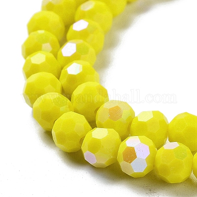 Opaque Glass Beads Strands&nbsp;EGLA-A035-P6mm-L04-1