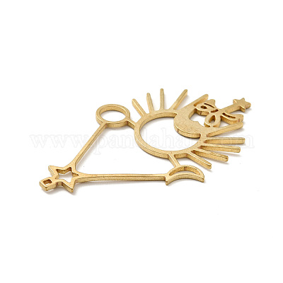 Brass Pendants&nbsp;KK-G423-20G-1