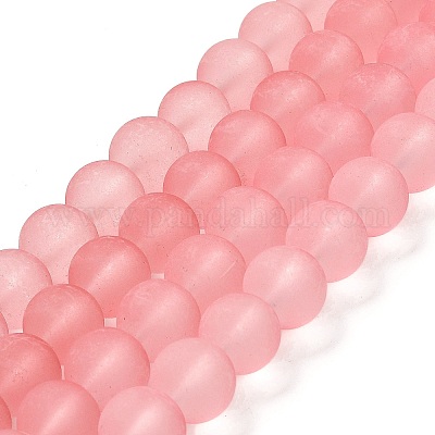 Transparent Glass Bead Strands&nbsp;GLAA-S031-12mm-24-1