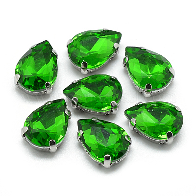 Sew on Rhinestone&nbsp;RGLA-T035-13x18mm-20-1