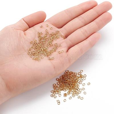 Brass Jump Rings&nbsp;KK-YW0001-26G-1