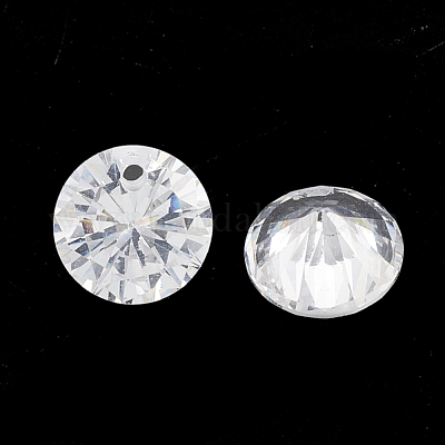Cubic Zirconia Charms&nbsp;ZIRC-N033-C-09-1
