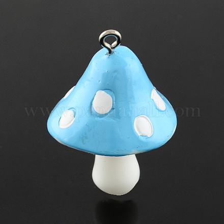 Resin Pendants&nbsp;X-RESI-S295-05-1