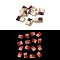 Luminous Resin Decoden Cabochons, Glow in the Dark, Cookie, Rectangle, 10.5x7.5x2mm