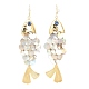Alloy Dangle Earrings&nbsp;EJEW-D349-01G-3