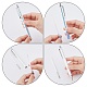 Plastic Creative Teardrop Pattern Ball Pens&nbsp;AJEW-GF0004-63C-5