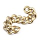 Handmade Spray Painted CCB Plastic Curb Chains&nbsp;AJEW-JB00737-02-1