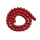 Shell Pearl Beads Strands&nbsp;X-BSHE-K015-8mm-01-2
