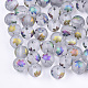 Autumn Theme Electroplate Transparent Glass Beads&nbsp;X-EGLA-S178-01E-1