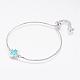 Long-Lasting Plated Adjustable Brass Slider Bracelets&nbsp;BJEW-P165-02A-1