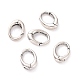 925 Sterling Silver Spring Gate Rings&nbsp;STER-D036-13AS-01-3