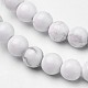 Natural Howlite Beads Strands&nbsp;G-D809-10-6mm-3