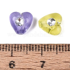 Plastic Heart Beads&nbsp;KY-Q002-02
