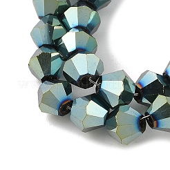 Electroplate Glass Bead Strands&nbsp;EGLA-Q078-6mm-80