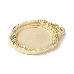 Brass Pendant Cabochon Settings&nbsp;LS-KK-V005-01G-01