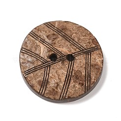 2-Hole Coconut Buttons&nbsp;BUTT-D056-03