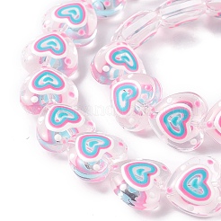 Transparent Glass Beads Strands&nbsp;LAMP-E033-04I