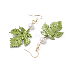 Painting Alloy Dangle Earrings&nbsp;EJEW-JE05740