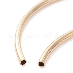 Brass Tube Beads&nbsp;X-KK-Y003-88B-G