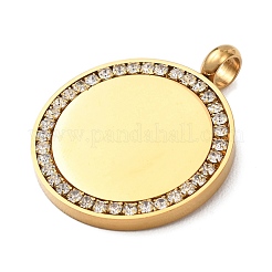 304 Stainless Steel Pendants&nbsp;STAS-F362-02G