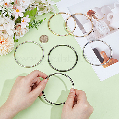 6Pcs 3 Colors Iron Bag Handles&nbsp;FIND-PH0026-43A