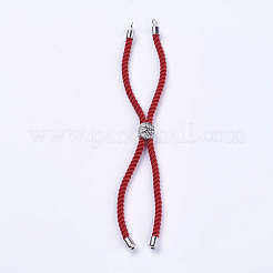 Nylon Twisted Cord Bracelet Making&nbsp;MAK-F018-01P-RS